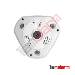دوربین 360 درجه Fish Eye AHD کیفیت 2MP برند SEZAR مدل FISH209