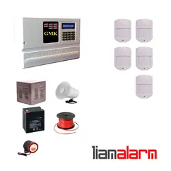 پکیج دزدگیر اماکن باسیم مدل جی ام کا سیم کارتی و تلفنیGM910H65