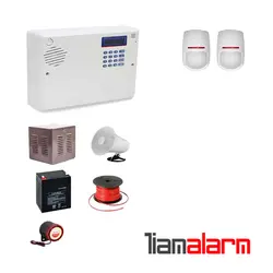 پکیج دزدگیر اماکن با سیم مدل سایلکس سیم کارتی و تلفنی  SG8PY2