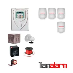 پکیج دزدگیر اماکن با سیم مدل فورنت سیم کارتی و تلفنیB500PY4