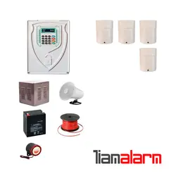 پکیج دزدگیر اماکن با سیم مدل فورنت سیم کارتی و تلفنی B500PR4