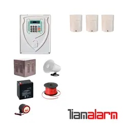 پکیج دزدگیر اماکن با سیم مدل فورنت سیم کارتی و تلفنیB500PR3