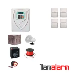 پکیج دزدگیر اماکن باسیم مدل فورنت سیم کارتی و تلفنیB500F4