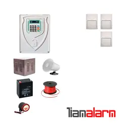 پکیج دزدگیر اماکن باسیم مدل فورنت سیم کارتی و تلفنیB500F3