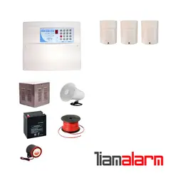 پکیج دزدگیر اماکن باسیم مدل فایواستار سیم کارتی و تلفنیFS206PR3