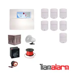 پکیج دزدگیر اماکن باسیم مدل فایواستار سیم کارتی و تلفنیFS206H67
