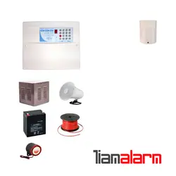 پکیج دزدگیر اماکن باسیم مدل فایواستار سیم کارتی و تلفنیFS206PR1