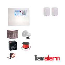پکیج دزدگیر اماکن باسیم مدل فایواستارسیم کارتی و تلفنی FS206H62