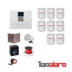 پکیج دزدگیر اماکن با سیم مدل مستر سیم کارتی و تلفنیM930PY8