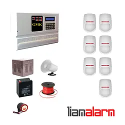 پکیج دزدگیر اماکن باسیم مدل جی ام کا سیم کارتی و تلفنی GM910PY7