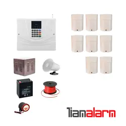 پکیج دزدگیر اماکن باسیم مدل مستر سیم کارتی و تلفنیM930PR8