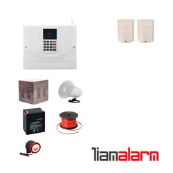 پکیج دزدگیر اماکن باسیم مدل مستر سیم کارتی و تلفنی M930PR2