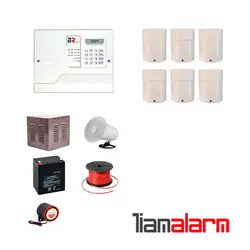 پکیج دزدگیر اماکن با سیم مدل آی تی آر سیم کارتی و تلفنی  I50PR6