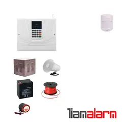 پکیج دزدگیر اماکن باسیم سیم کارتی و تلفنی مدل مسترM930H61