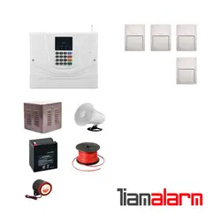 پکیج دزدگیر اماکن با سیم مدل مستر سیم کارتی و تلفنی M930F4