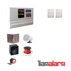 پکیج دزدگیر اماکن باسیم مدل جی ام کا سیم کارتی و تلفنیGM910F2