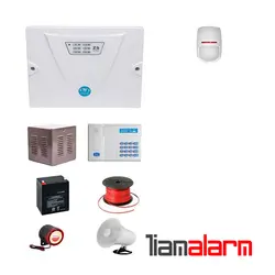 پکیج دزدگیر اماکن با سیم مدل کلاسیک سیم کارتی و تلفنی CGPY1