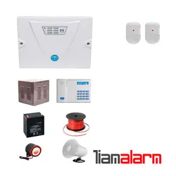 پکیج دزدگیر اماکن باسیم مدل کلاسیک سیم کارتی و تلفنی CGN2