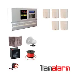 پکیج دزدگیر اماکن باسیم مدل جی ام کا سیم کارتی و تلفنی GM910PR5