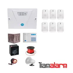 پکیج دزدگیر اماکن با سیم مدل کلاسیک سیم کارتی و تلفنیCGA6