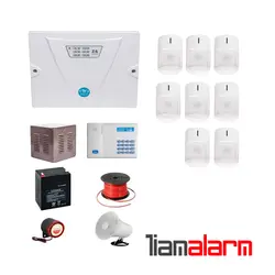 پکیج دزدگیر اماکن باسیم مدل کلاسیک سیم کارتی و تلفنیCGA8