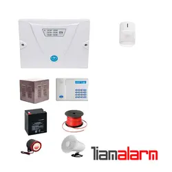 پکیج دزدگیر اماکن با سیم مدل کلاسیک سیم کارتی و تلفنی CGA1