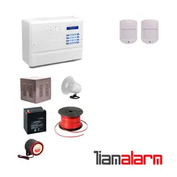 پکیج دزدگیر اماکن باسیم  مدل فایروال سیم کارتی و تلفنی F10H62