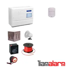 پکیج دزدگیرباسیم  اماکن مدل فایروال سیم کارتی و تلفنیF10H61