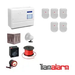پکیج دزدگیر اماکن باسیم وزنی مدل فایروال سیم کارتی و تلفنی F10N5