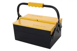 جعبه ابزار فلزی اتوماتیک وایا تولز 30 سانت دو طبقه 302 وایا تولز