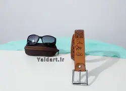 کمربند چرم حکاکی