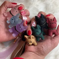 آویز و جاکلیدی فرنچ بولداگ