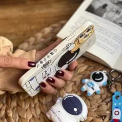 قاب موبایل آیفون 11promax فضانورد ناسا تلسکوپ دار