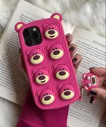 قاب موبایل آیفون 12pro / 12 فیجت یوگی + آویز ست