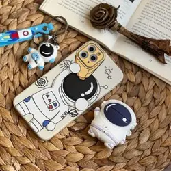 قاب موبایل آیفون 7plus / 8plus فضانورد ناسا تلسکوپ دار