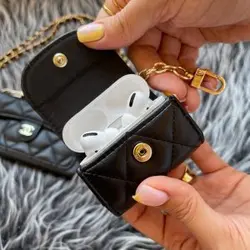 کاور ایرپاد 2 / 1 series شنل بالشتی + بند زنجیری ست