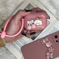 کاور ایرپاد series 3 آلیس و خرس برجسته + بند ست