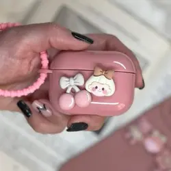 کاور ایرپاد series 3 آلیس و خرس برجسته + بند ست