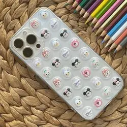 موبایل آیفون13pro حبابی فیجت بی رنگ دیزنی