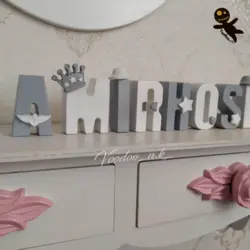 استند اسم دلخواه با حروف 5 سانتی✨
