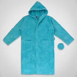 حوله پالتویی میخک فیروزه ای