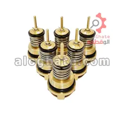 کیت تعمیر برنجی فنر دار ( پک 6 عددی )