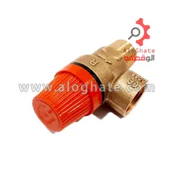 شیر اطمینان ۳بار برنجی رزوه ای