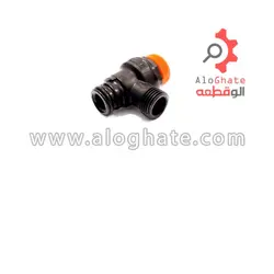 شیر اطمینان 1/2 پلاستیکی CALEEFI