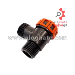 شیر اطمینان 3بار پلاستیکی رزوه ای 1/2 طرح بیترون