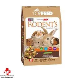 خوراک کامل (آجیلی) جوندگان تاپ فید  Topfeed RODENT complete feed 1kg