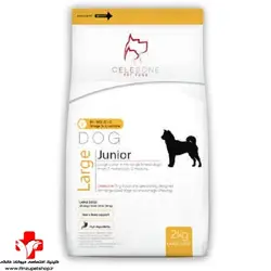 غذای خشک سلبون سگ نژادبزرگ جونیور ده کیلویی  CELEBONE junior big dog 10 kg