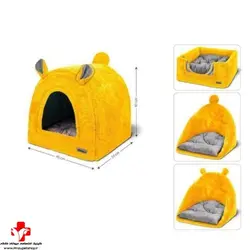 جای خواب سگ و گربه چهار کاره خرسی نیناپت  Nina pet