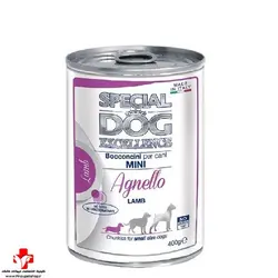 کنسرو مخصوص سگ های بالغ Special Dog EXCELLENCE Chunks Mini Lamb - 400g