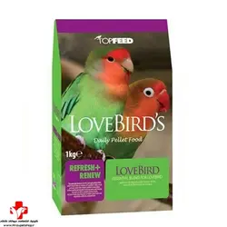 غذای طوطی برزیلی تاپ فید  Topfeed LOVEBIRD 1kg